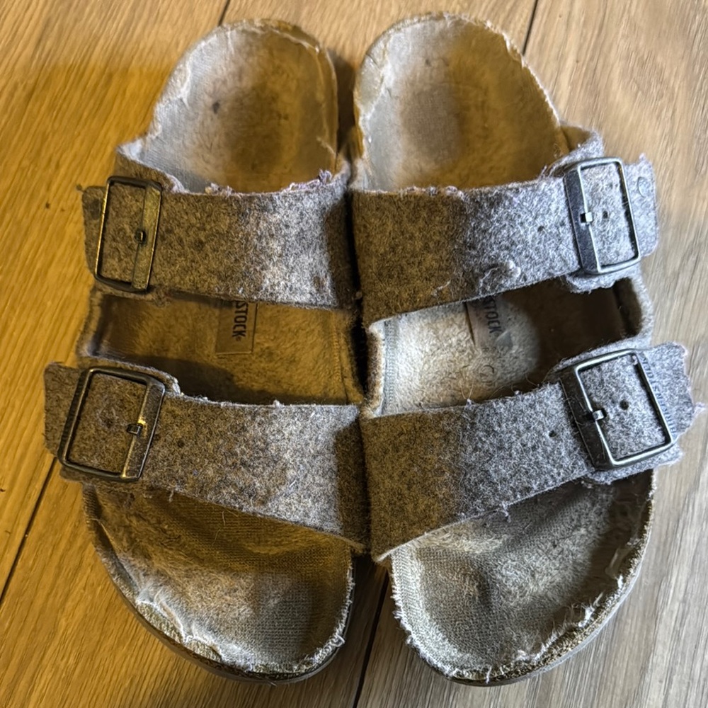 Birkenstock Gray Sandals